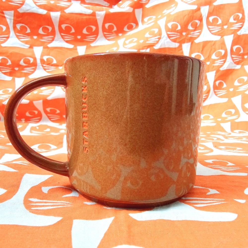 Starbucks 2013 Rare Chocolate Orange  14oz mug. Like new sn unused